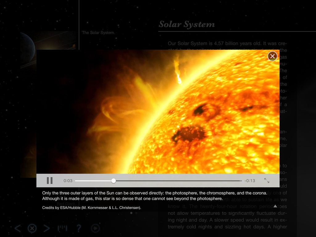 Solar System - Back in Time - Earth and World History app by LANDKA ®