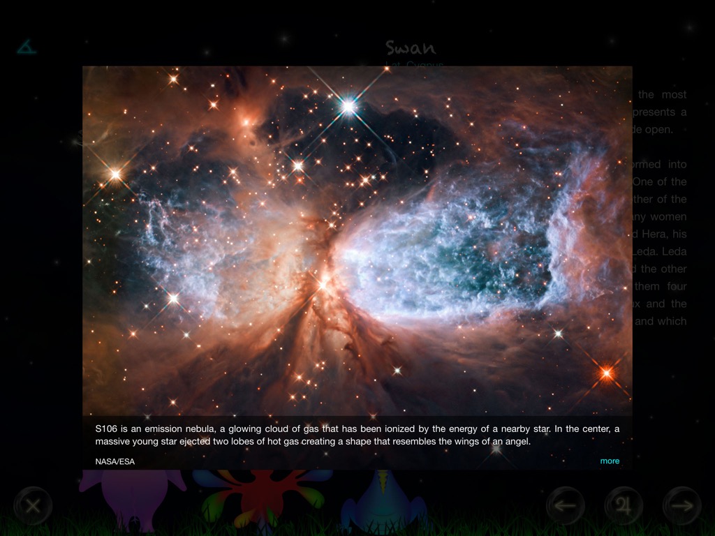 Wings of an Angel - Kiwaka - Astronomy and Mythology Game - App by LANDKA ®