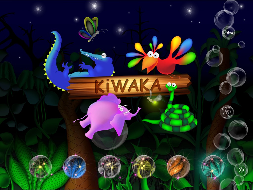 Educational Game - Kiwaka - Astronomy and Mythology Game - App by LANDKA ®