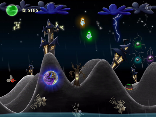 Stars and Ghosts - Halloween Game - App by LANDKA ®